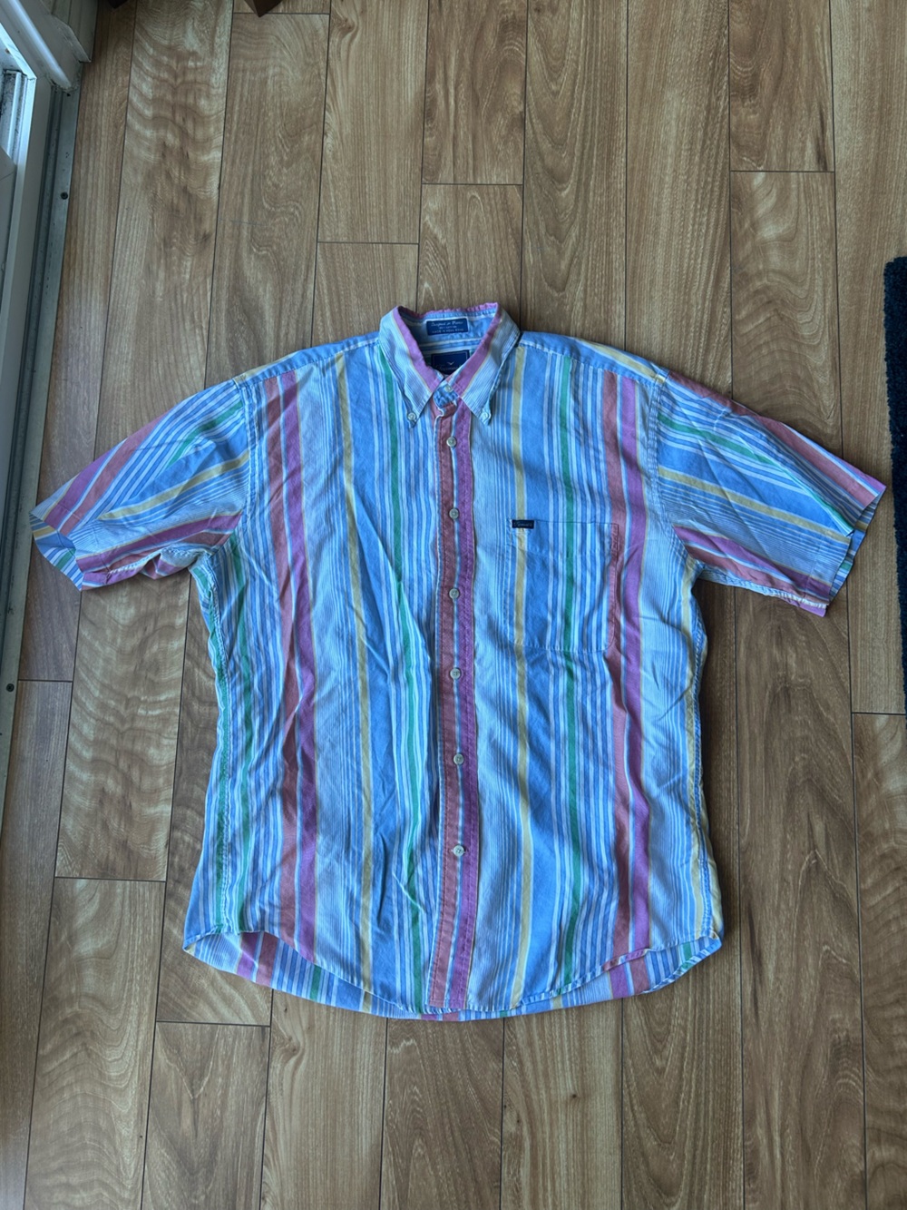 Façonnable Striped Short Sleeve Shirt
